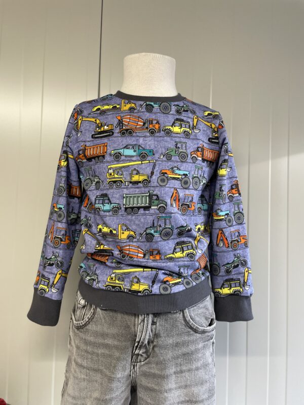 Sweater voertuigen! Maat 86/92