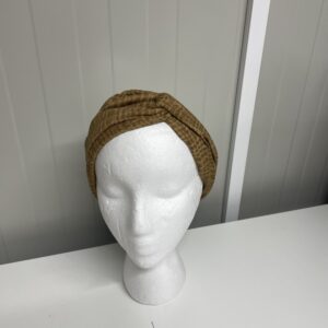 Haarband bruin gemêleerd