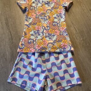 Tshirt Bloemen maat 110
