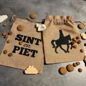 Pepernoten- of cadeauzakje met naam!