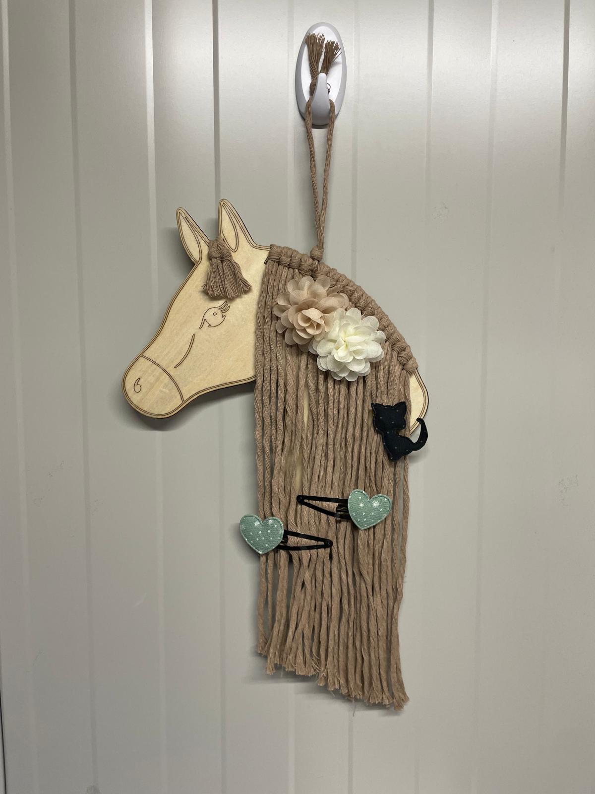 Haarspeldjes organizer Unicorn paars haar - Afbeelding 3