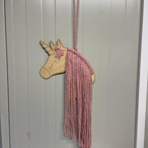 Haarspeldjes organizer Unicorn roze haar