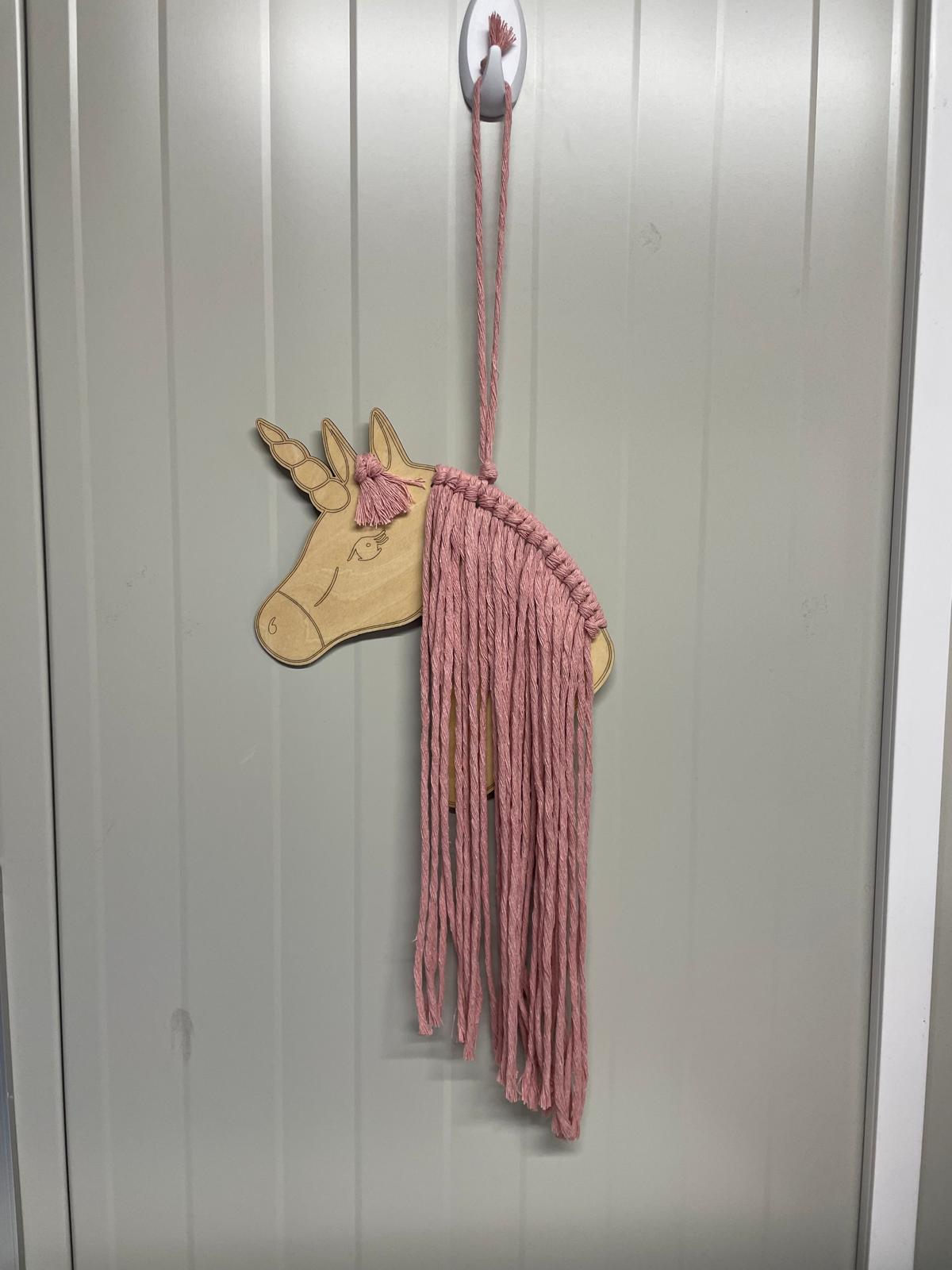 Haarspeldjes organizer Unicorn roze haar