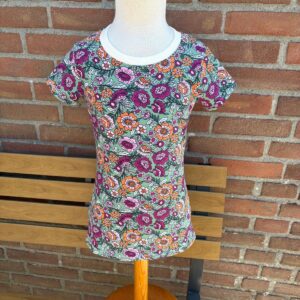 t-shirt Flowers! Maat 98